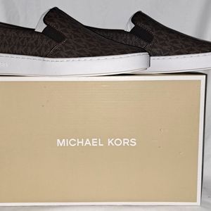 NWT Michael Kors womens slip on Keaton size 8.5m